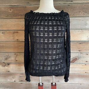 Jones New York Sport Nylon Blend Stretch Top Size M EUC